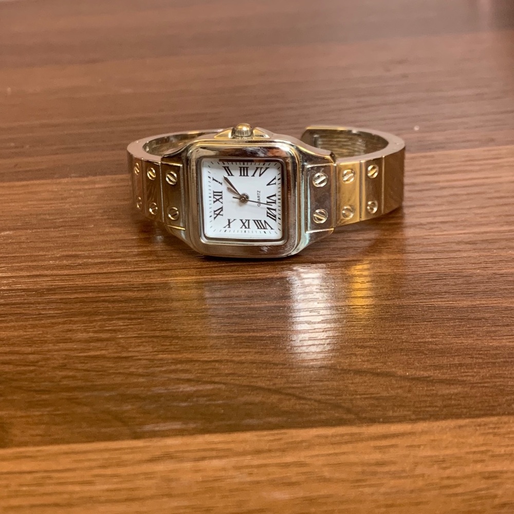Silver watch